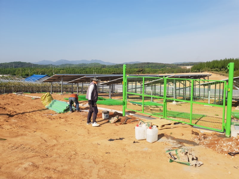 예산휀스ㅡ예산울타리 고덕면 상몽리 태양광휀스 시공 예산휀스ㅡ예산울타리 고덕면 상몽리 태양광휀스 시공