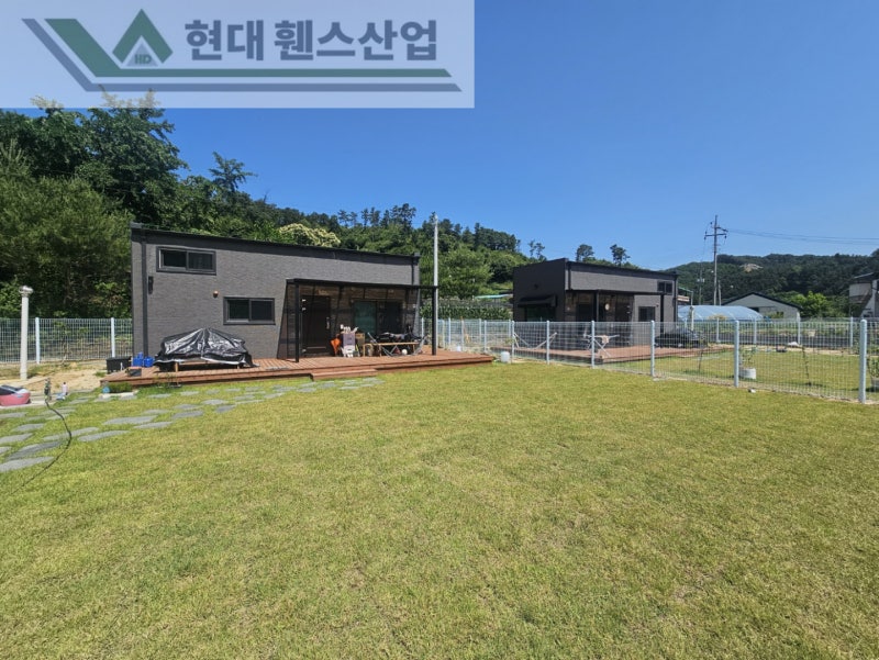 평택휀스 펜스 울타리 - 평택시 송탄동에 위치한 주말 농막에 경계용 메쉬휀스를 설치한 현장을 소개합니다.