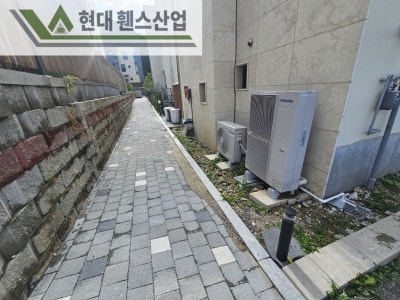 오산휀스 펜스 울타리 - 오산시 양산동에 위치한 전원주택 경계에 베이직 A형휀스를 시공한 현장을 소개합니다.