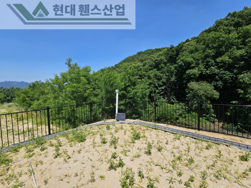 예산휀스 펜스 울타리 - 예산군 덕산면에 위치한 전원주택에 가성비 좋고 아름다운 베이직 휀스를 설치한 현장을 소개합니다.