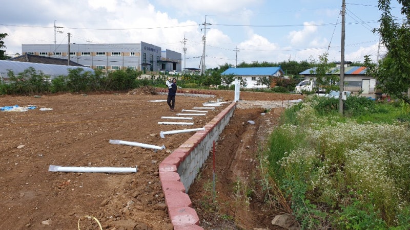 아산휀스ㅡ아산울타리ㅡ아산둔포면 경계휀스시공