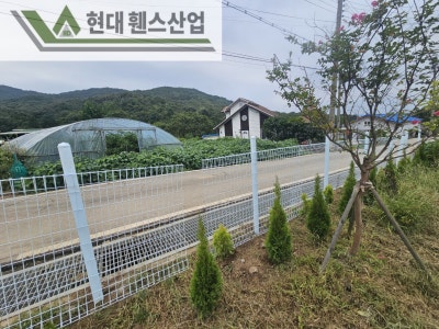강화휀스 펜스 울타리 - 강화도에 위치한 전원주택 경계에 메쉬휀스를 시공한 현장을 소개합니다. 강화휀스 펜스 울타리 - 강화도에 위치한 전원주택 경계에 메쉬휀스를 시공한 현장을 소개합니다.