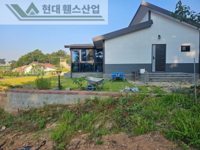 평택휀스 펜스 울타리 - 평택시 칠원동에 위치한 전원주택단지에 베이직휀스를 설치한 현장을 소개합니다.