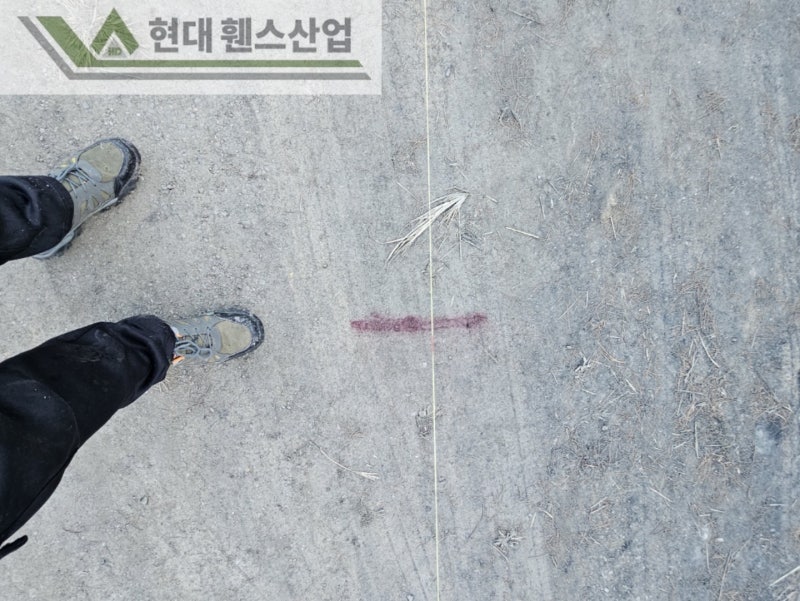 평택휀스 펜스 울타리 - 평택시 청북읍에 위치한 대지 경계에 경계용 메쉬휀스를 시공한 현장을 소개합니다.