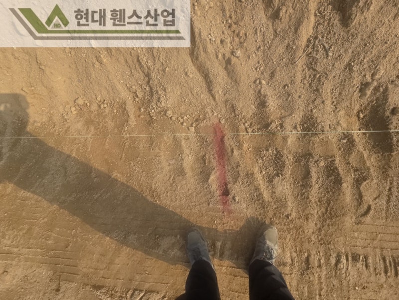 성환휀스 펜스 울타리 - 천안시 성환읍에 위치한 나대지에 경계를 위한 메쉬휀스를 시공한 현장을 소개합니다.