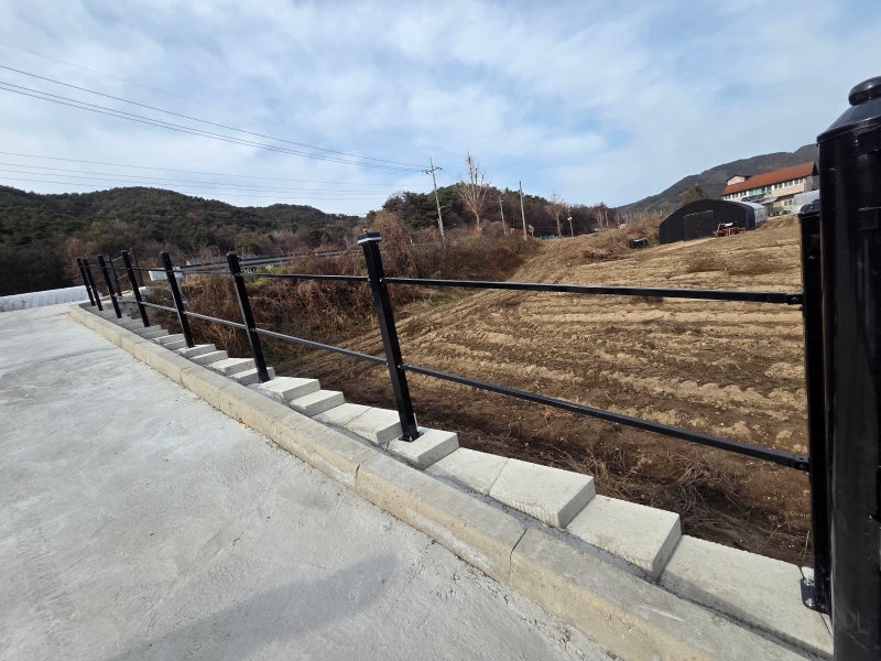 강원도 원주휀스 전원주택 펜스 반려견을 위한 대문 설치