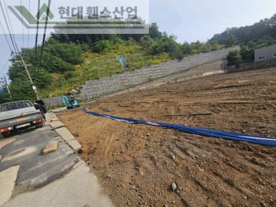 여주휀스 펜스 울타리 - 여주시 우만동에 위치한 연수원 건물 예정지에 메쉬휀스를 설치한 현장을 소개합니다.