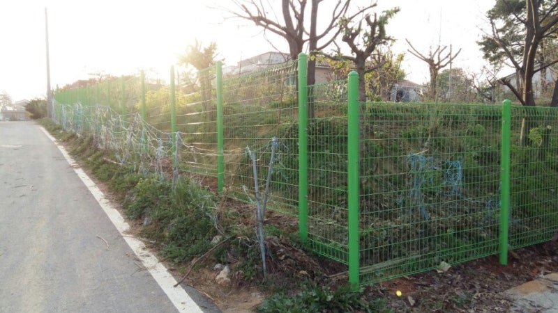 천안휀스ㅡ천안 울타리 안서동 텃밭 울타리시공
