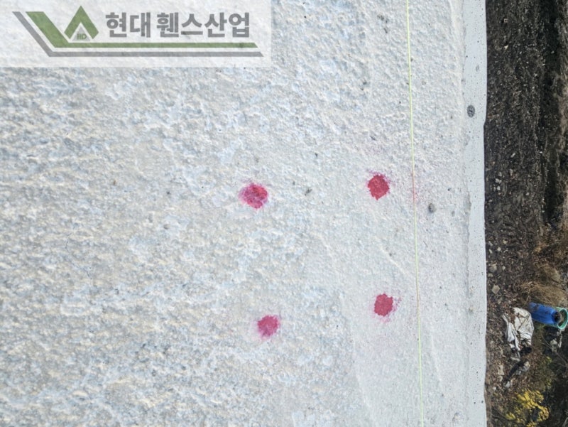 논산휀스 펜스 울타리 - 논산시 양촌면에 위치한 음식점 경계에 추락방지용 베이직 A형휀스를 시공한 현장을 소개합니다.