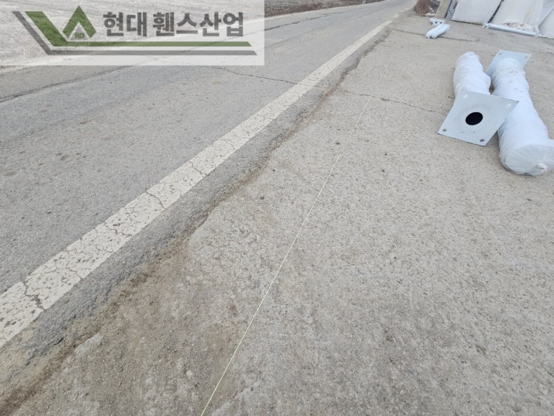 아산휀스 펜스 울타리 - 아산시 둔포면에 위치한 하우스식 농장에 메쉬휀스를 시공한 현장을 소개합니다.