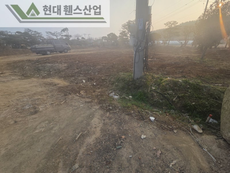 성환휀스 펜스 울타리 - 천안시 성환읍에 위치한 나대지에 경계를 위한 메쉬휀스를 시공한 현장을 소개합니다.