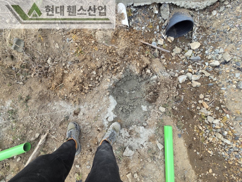 보령휀스 펜스 울타리 - 보령시 대천동에 위치한 전답에 메쉬휀스를 시공한 현장을 소개합니다.