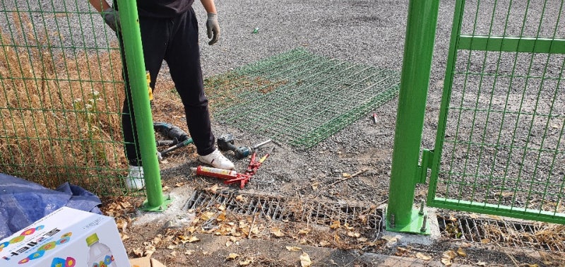 평택시 추팔공단 시공 ㅡ 평택 울타리 ㅡ 평택 메쉬휀스 시공 평택시 추팔공단 시공 ㅡ 평택 울타리 ㅡ 평택 메쉬휀스 시공