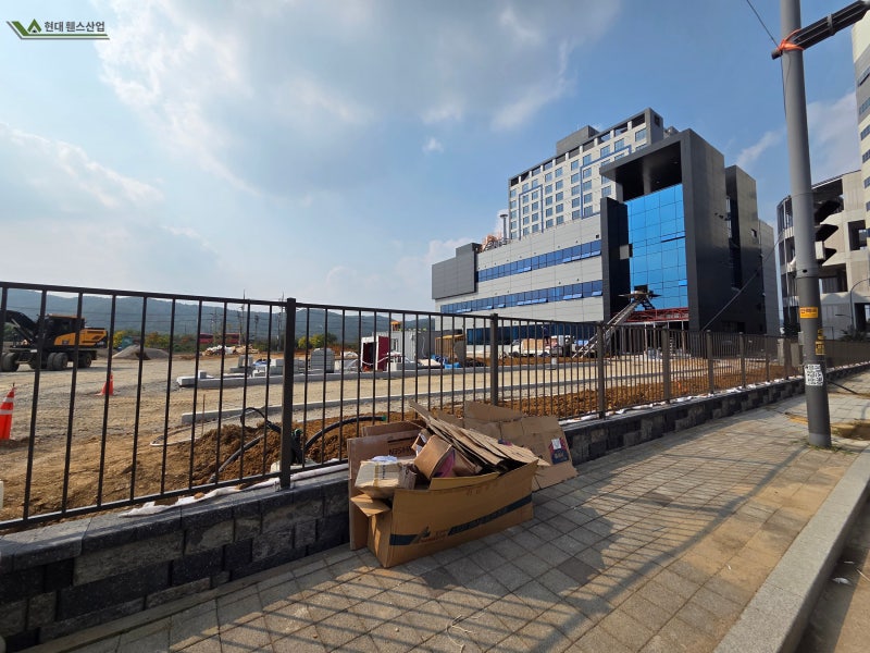 용인펜스 휀스 설치 사례 믿고 맡겨주시는 만큼 보답하는 현대휀스산업