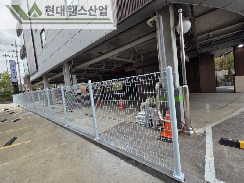 광명휀스 펜스 울타리 - 광명시에 위치한 대형 음식점 건물 사이에 경계용 메쉬휀스를 시공한 현장을 소개합니다. 광명휀스 펜스 울타리 - 광명시에 위치한 대형 음식점 건물 사이에 경계용 메쉬휀스를 시공한 현장을 소개합니다.