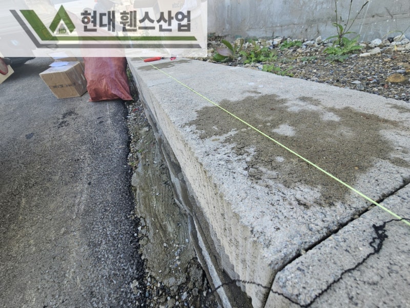 오산휀스 펜스 울타리 - 오산시 양산동에 위치한 전원주택 경계에 베이직 A형휀스를 시공한 현장을 소개합니다.