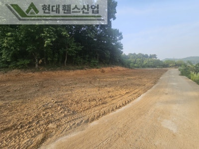 예산휀스 펜스 울타리 - 예산군 덕산면에 위치한 주말 농장 부지에 경계를 나누는 메쉬휀스를 설치한 현장을 소개합니다.