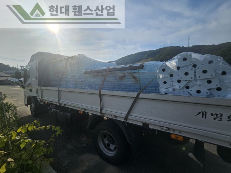 평택휀스 펜스 울타리 - 평택시 송탄동에 위치한 주말 농막에 경계용 메쉬휀스를 설치한 현장을 소개합니다.