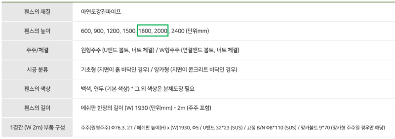 [양평휀스] 펜스 대문 설치 메쉬 휀스 매립형타입 시공