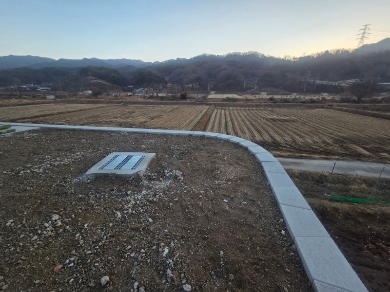 강원도 원주휀스 전원주택 펜스 반려견을 위한 대문 설치