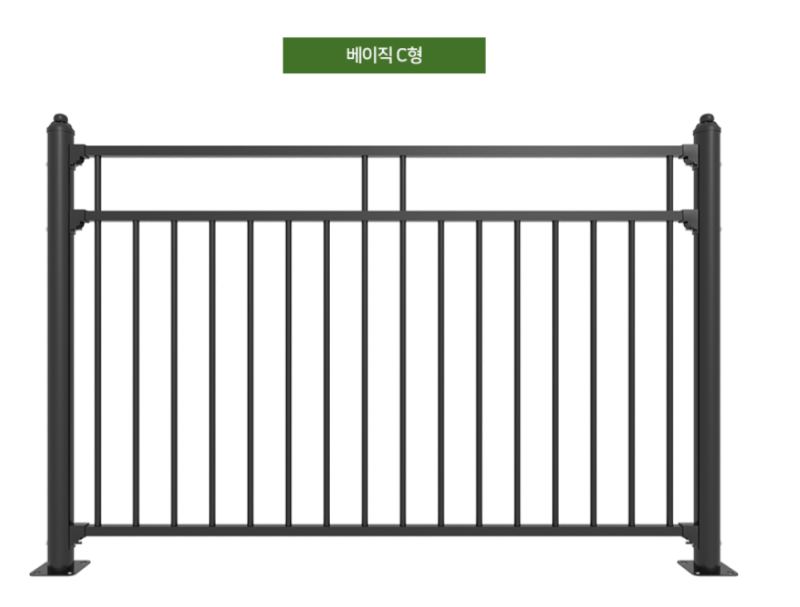 아산휀스 펜스 설치 전원주택단지 베이직c형 설치 시공 후기 아산휀스 펜스 설치 전원주택단지 베이직c형 설치 시공 후기