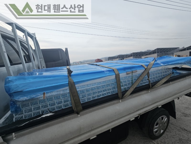 아산휀스 펜스 울타리 - 아산시 둔포면에 위치한 하우스식 농장에 메쉬휀스를 시공한 현장을 소개합니다.