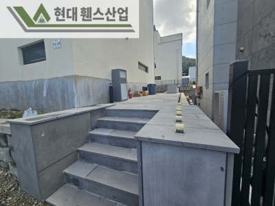 오산휀스 펜스 울타리 - 오산시 양산동에 위치한 전원주택 경계에 베이직 A형휀스를 시공한 현장을 소개합니다.
