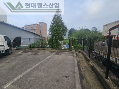 성남휀스 펜스 울타리 - 성남시 수정구에 위치한 영어 유치원에 메쉬휀스 4.0m(2.0+2.0)*2단 휀스를 시공한 현장을 소개합니다.