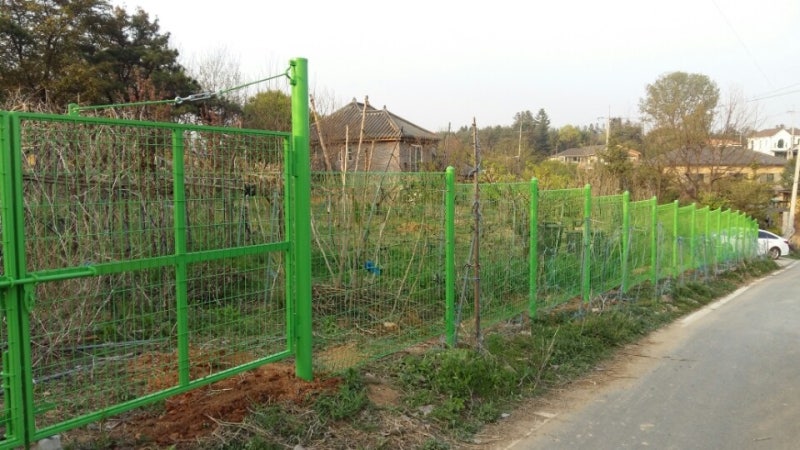 천안휀스ㅡ천안 울타리 안서동 텃밭 울타리시공