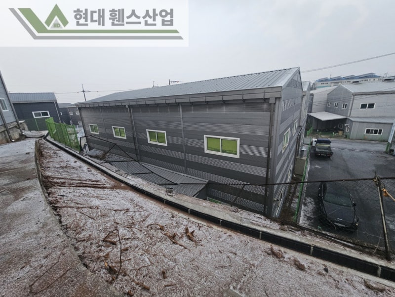 당진휀스 펜스 울타리 - 당진시 원당동에 위치한 공장 경계에 설치된 오래된 울타리를 철거하고 새롭게 시공해드린 현장을 소개합니다.