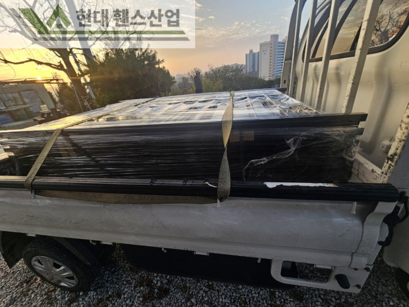 논산휀스 펜스 울타리 - 논산시 양촌면에 위치한 음식점 경계에 추락방지용 베이직 A형휀스를 시공한 현장을 소개합니다.