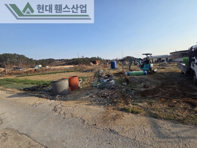 보령휀스 펜스 울타리 - 보령시 대천동에 위치한 전답에 메쉬휀스를 시공한 현장을 소개합니다.