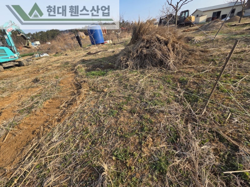 보령휀스 펜스 울타리 - 보령시 대천동에 위치한 전답에 메쉬휀스를 시공한 현장을 소개합니다.