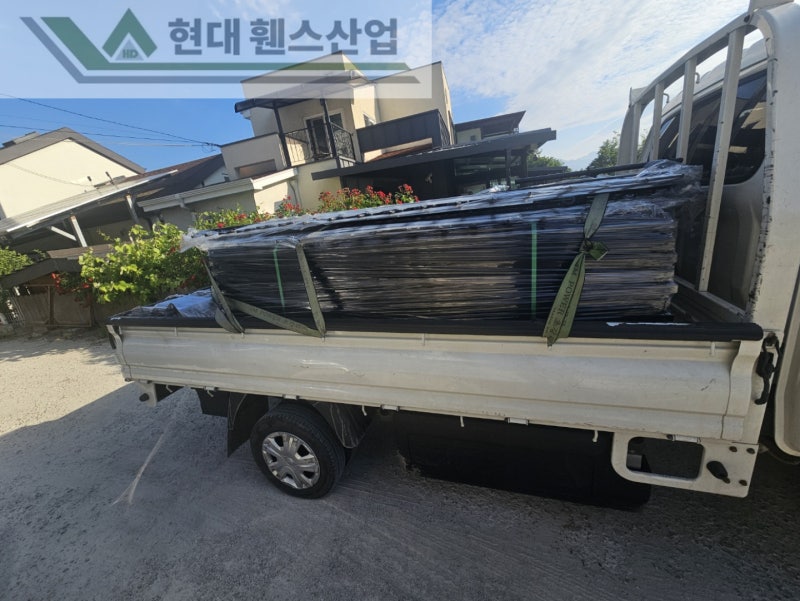 예산휀스 펜스 울타리 - 예산군 덕산면에 위치한 전원주택에 가성비 좋고 아름다운 베이직 휀스를 설치한 현장을 소개합니다.