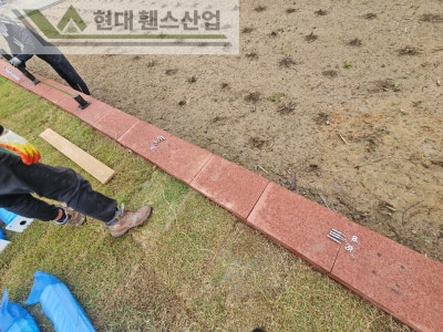 여주휀스 펜스 울타리 - 여주시 점동면에 위치한 키즈카페 예정지에 합성목재 가림막휀스와 차폐휀스를 설치한 현장을 소개합니다. Vo.1