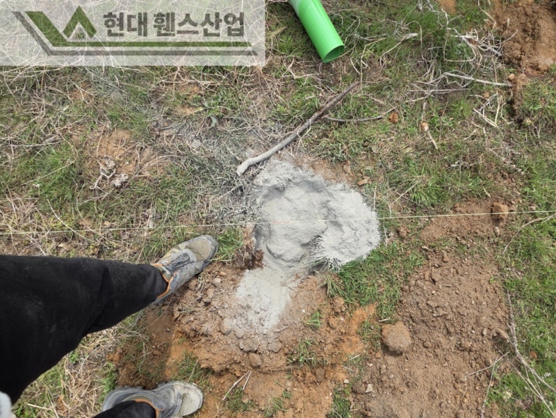 보령휀스 펜스 울타리 - 보령시 대천동에 위치한 전답에 메쉬휀스를 시공한 현장을 소개합니다.