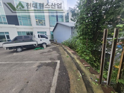 성남휀스 펜스 울타리 - 성남시 수정구에 위치한 영어 유치원에 메쉬휀스 4.0m(2.0+2.0)*2단 휀스를 시공한 현장을 소개합니다.